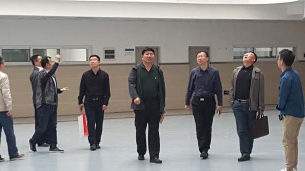 辽宁省教育厅职业教育创新型实训基地项目验收专家组莅临我院