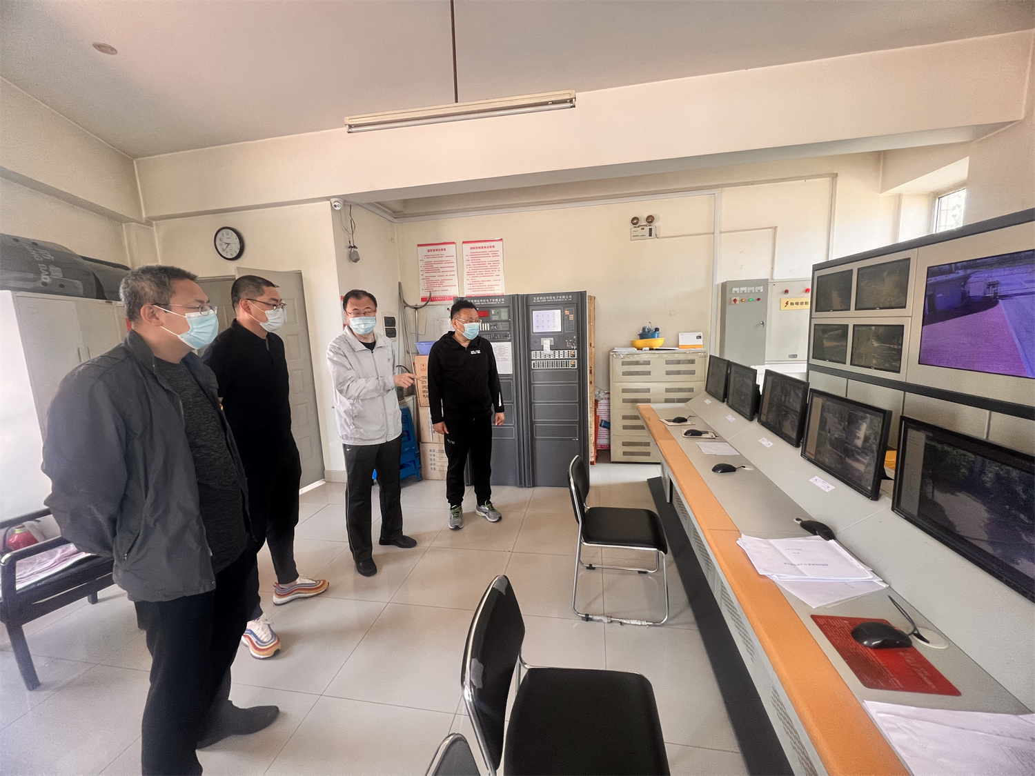 学院领导检查指导疫情防控工作